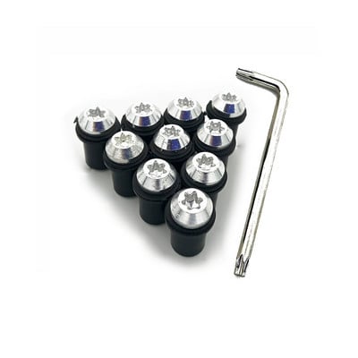 Șuruburi de parbriz M5 de 5 mm, monturi de carenare, șuruburi de parbriz pentru Honda CBR600 CBR 600 F4i CBR1000RR CB400 VFR800