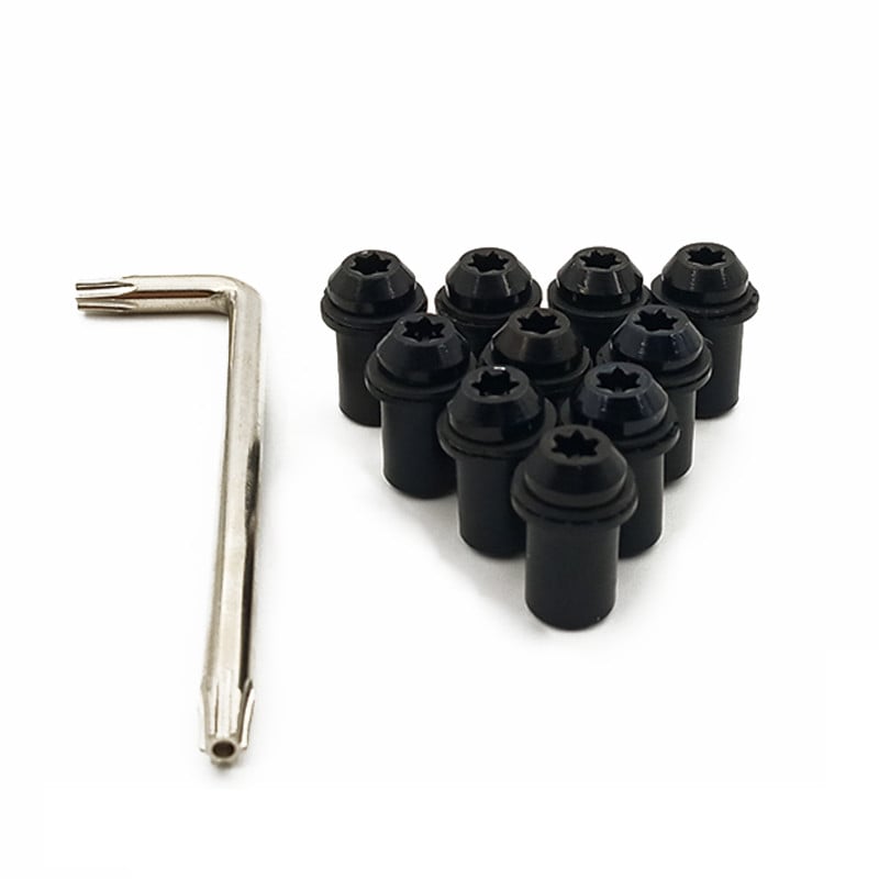 Șuruburi de parbriz M5 de 5 mm, monturi de carenare, șuruburi de parbriz pentru Honda CBR600 CBR 600 F4i CBR1000RR CB400 VFR800