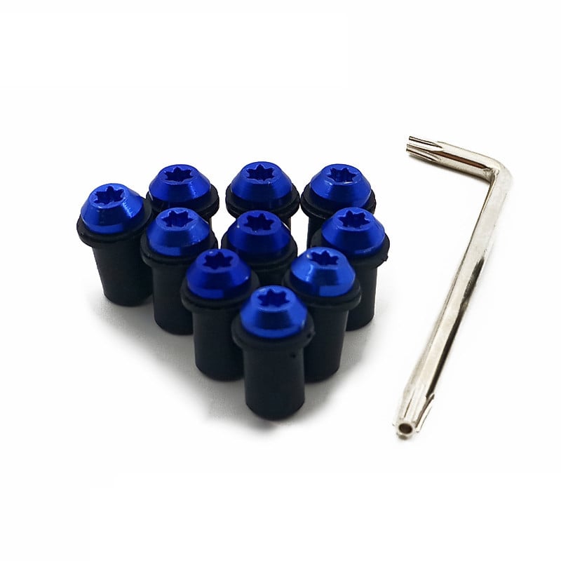 Șuruburi de parbriz M5 de 5 mm, monturi de carenare, șuruburi de parbriz pentru Honda CBR600 CBR 600 F4i CBR1000RR CB400 VFR800