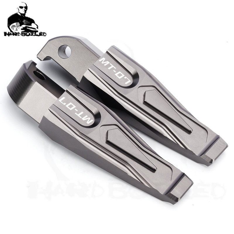 MT-07 Accesorii pentru motociclete CNC Suport pentru picioare pentru pasager din spate Suporturi Suport pentru picioare pentru Yamaha MT07 2015-2017 2018 2019 2020 2021 2022 MT 07