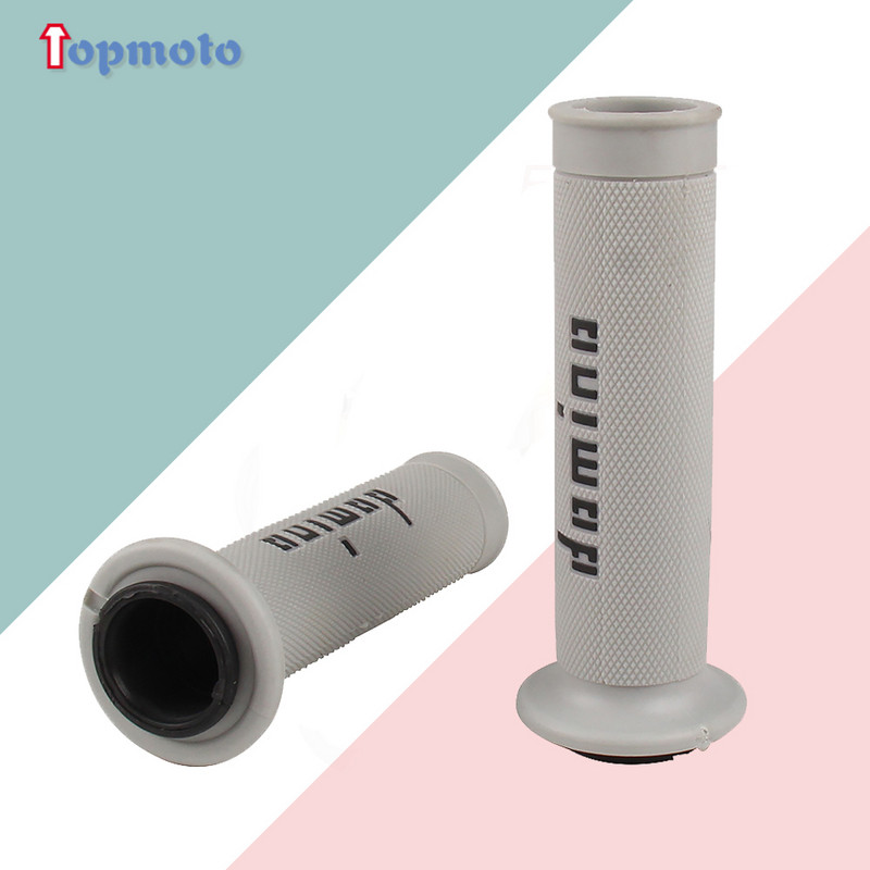 7/8 "22 24mm mâner pentru motociclete pentru KTM YAMAHA Universal Pit Bike Motocross Motocicletă din cauciuc GEL Domino Grip 9 culori