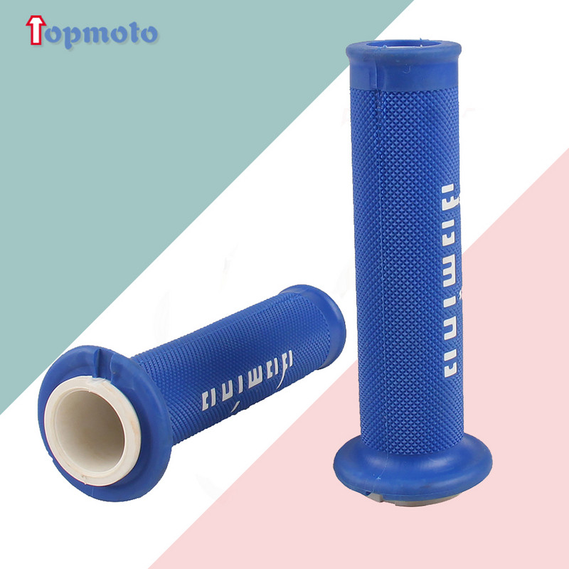 7/8 "22 24mm mâner pentru motociclete pentru KTM YAMAHA Universal Pit Bike Motocross Motocicletă din cauciuc GEL Domino Grip 9 culori