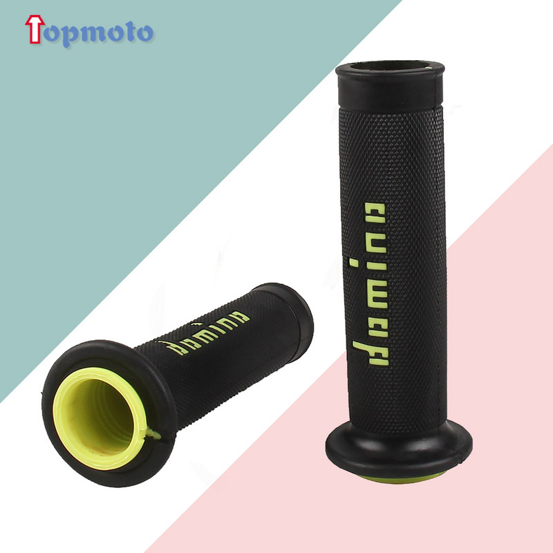 7/8 "22 24mm mâner pentru motociclete pentru KTM YAMAHA Universal Pit Bike Motocross Motocicletă din cauciuc GEL Domino Grip 9 culori