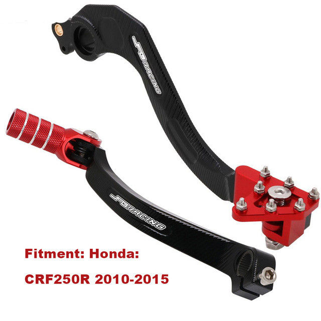 За HONDA CR250R CRF150R CRF250R CRF450R CRF450RX CRF450X 2001-2009 2010-2020 Ново стъпало Подложка за крака Спирачни педали Лост за превключване
