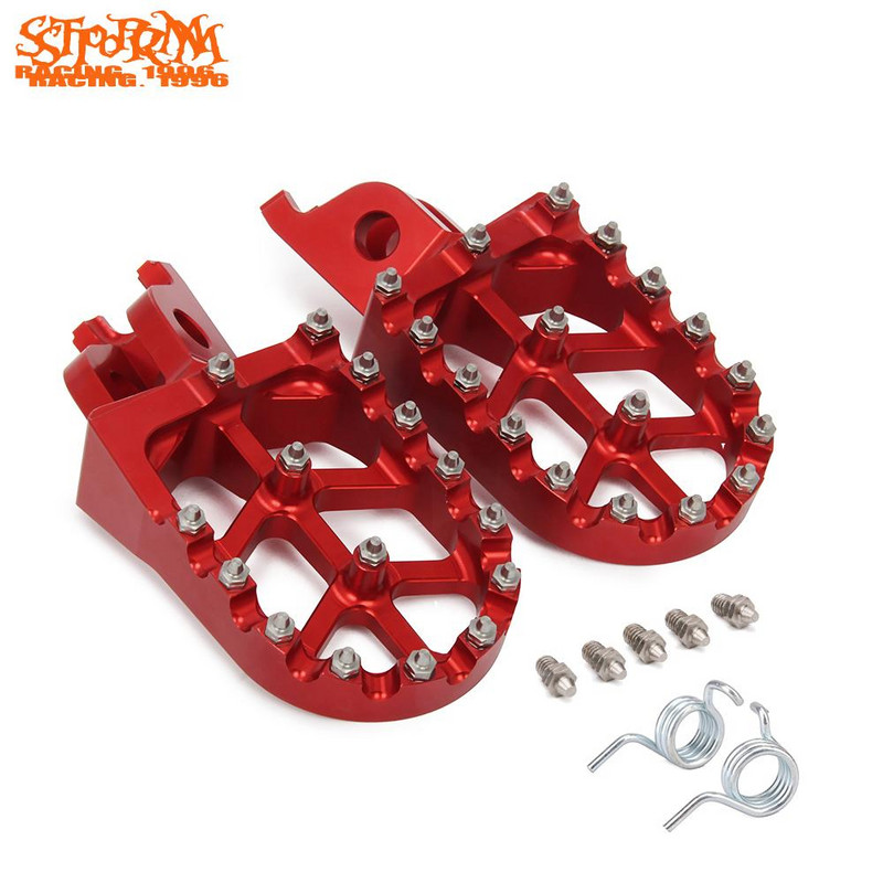 За HONDA CR250R CRF150R CRF250R CRF450R CRF450RX CRF450X 2001-2009 2010-2020 Ново стъпало Подложка за крака Спирачни педали Лост за превключване