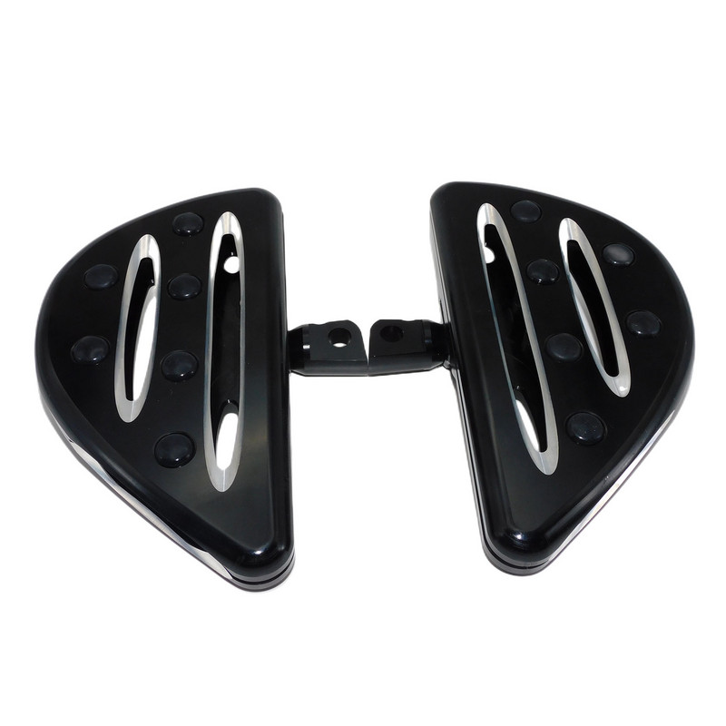 Podnice za noge stražnjeg suvozača na motociklu Podne daske Podnice za noge Crna/Kromirana za Harley Sportster XL 883 1200 Touring Dyna