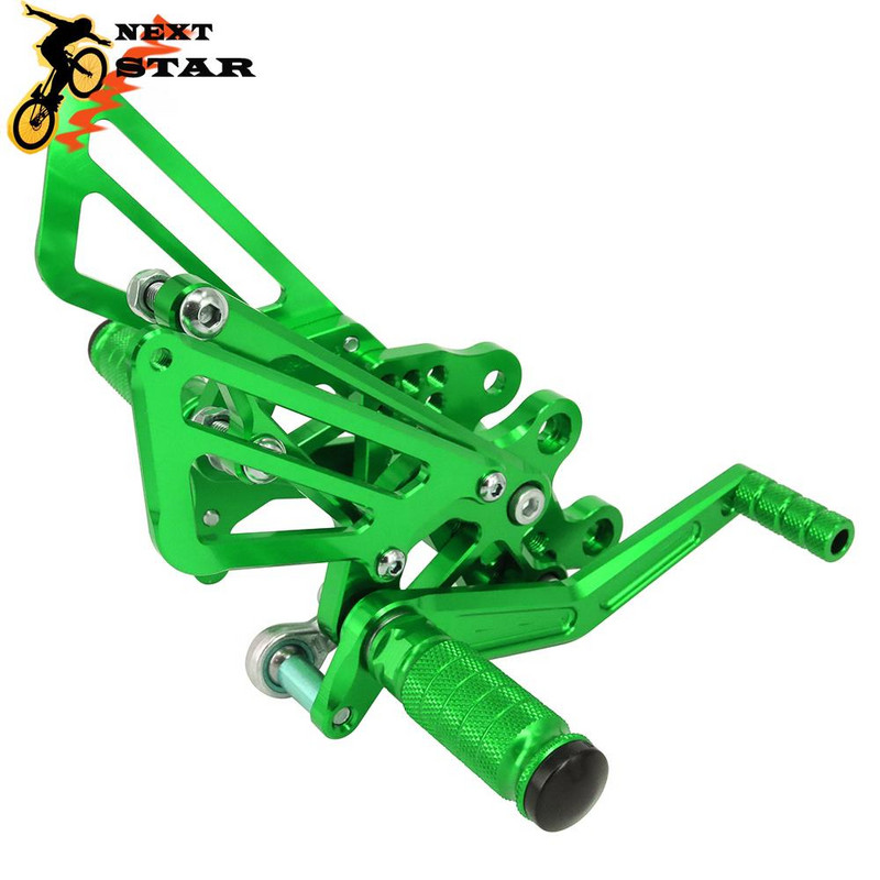 Suport pentru picioare din spate reglabil pentru motociclete Suport pentru picioare Pedale pentru Kawasaki ZX-14R ZX14R ZX 14R ABS 2012-2017