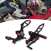 Set spate reglabil CNC pentru motociclete Suport pentru picioare Suport pentru picioare pentru HONDA CB650F CBR650F CB650R CBR650R CB 650F 650R CBR 650R