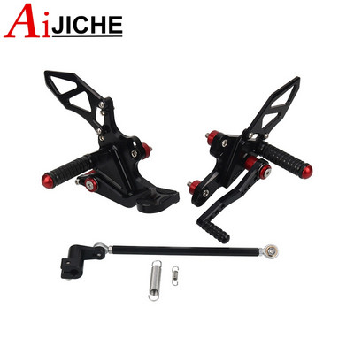 Set spate reglabil CNC pentru motociclete Suport pentru picioare Suport pentru picioare pentru HONDA CB650F CBR650F CB650R CBR650R CB 650F 650R CBR 650R