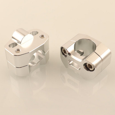 CNC din aluminiu pentru motociclete Pit Dirt Bike Ghidon Fat Bar Adaptor Montare ghidon Rider Clemă 7/8 "la 1 1/8 22mm la 28mm
