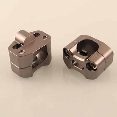 CNC din aluminiu pentru motociclete Pit Dirt Bike Ghidon Fat Bar Adaptor Montare ghidon Rider Clemă 7/8 "la 1 1/8 22mm la 28mm