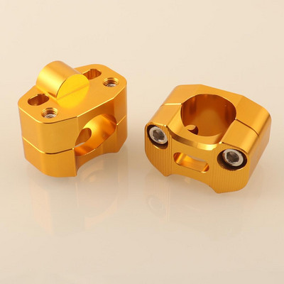 CNC din aluminiu pentru motociclete Pit Dirt Bike Ghidon Fat Bar Adaptor Montare ghidon Rider Clemă 7/8 "la 1 1/8 22mm la 28mm