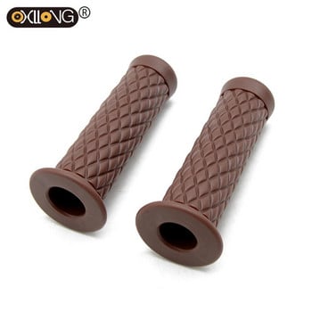 Τιμόνι μοτοσυκλέτας 2 τεμ. 7/8 22mm Moto Grip Ends Plus Handlebar Hand Grip Bar End for Motorcycle Bike Cafe Racer Car Styling