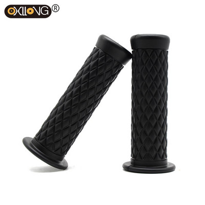 Ghidon de motocicletă 2 buc 7/8 22mm capete de prindere pentru moto plus capete de bară de prindere pentru ghidon pentru motocicletă, bicicletă, cafe Racer, stil de mașină