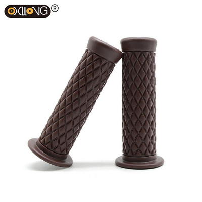 Ghidon de motocicletă 2 buc 7/8 22mm capete de prindere pentru moto plus capete de bară de prindere pentru ghidon pentru motocicletă, bicicletă, cafe Racer, stil de mașină