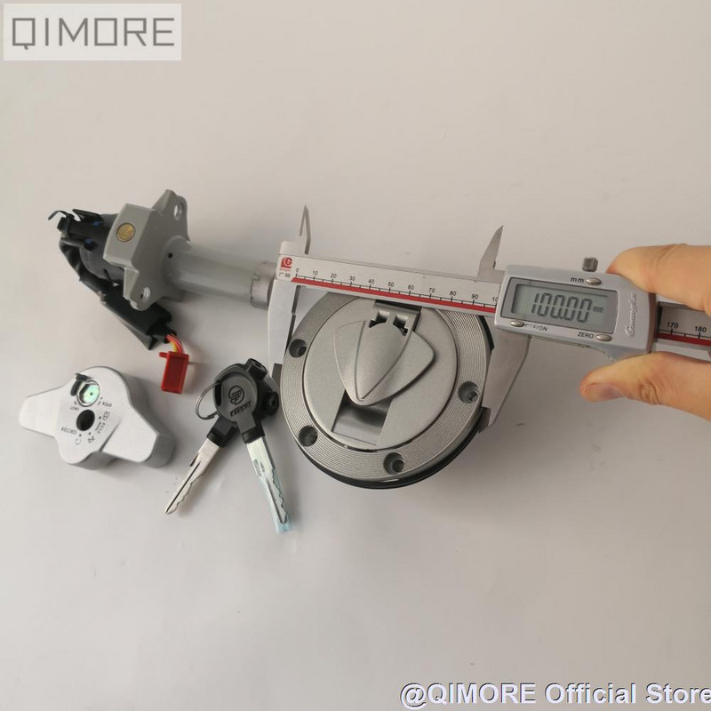 Set de blocare/comutator de aprindere Blocare si capac rezervor de combustibil pentru motocicleta Keeway RKV125 150 200 Benelli VLM VLC Stels Flame 200