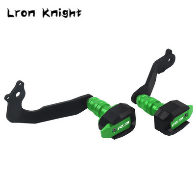 Pentru YAMAHA YZF-R3 YZF R3 YZFR3 2019-2022 2021 Motocicletă CNC Cadrul de protecție împotriva căderii Glisor Carenat Protector Pad Protector