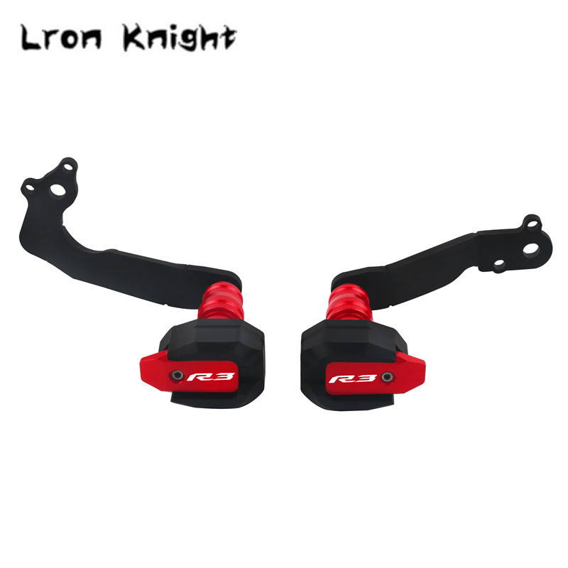 Pentru YAMAHA YZF-R3 YZF R3 YZFR3 2019-2022 2021 Motocicletă CNC Cadrul de protecție împotriva căderii Glisor Carenat Protector Pad Protector