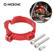 NICECNC Protector de protecție pentru flanșă de evacuare pentru motociclete pentru GASGAS GAS GAS EX EC MC 250 300 EC250 2021 2022 Accesorii din aluminiu