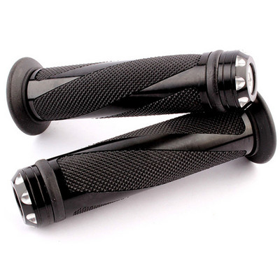 Mâner universal de 7/8 "22 mm pentru ghidon pentru motociclete pentru Kawasaki Honda Yamaha Suzuki Benelli Ducati
