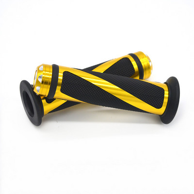 Mâner universal de 7/8 "22 mm pentru ghidon pentru motociclete pentru Kawasaki Honda Yamaha Suzuki Benelli Ducati