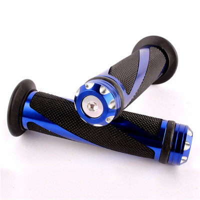 Mâner universal de 7/8 "22 mm pentru ghidon pentru motociclete pentru Kawasaki Honda Yamaha Suzuki Benelli Ducati