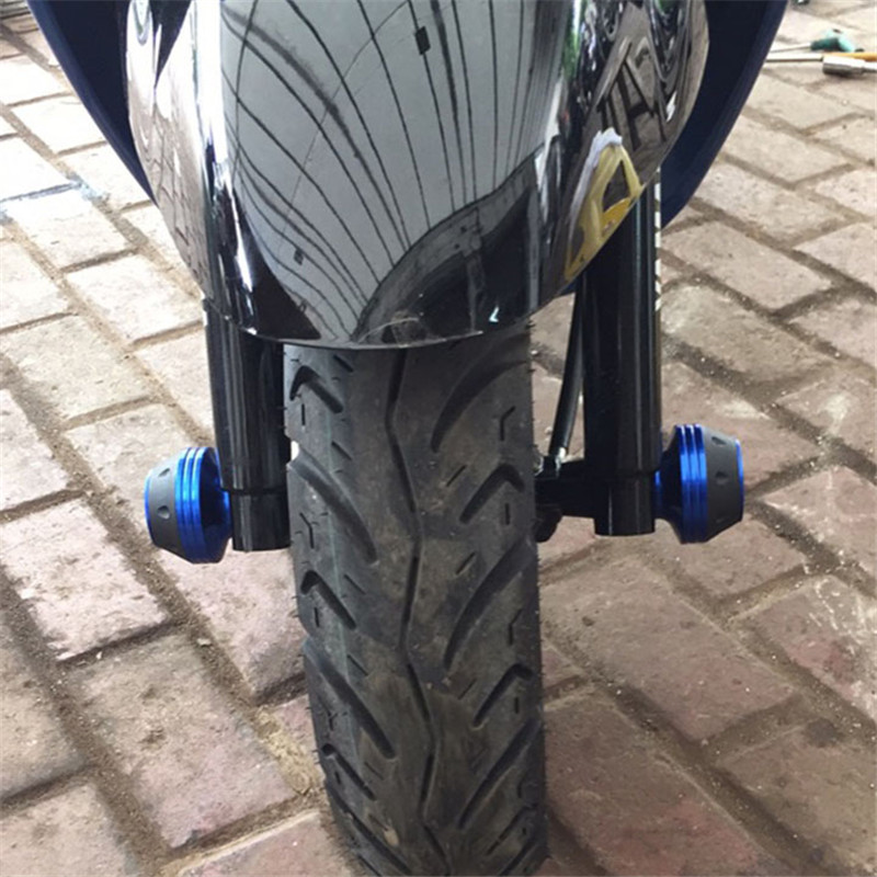 moto zaštita motocikl podloga za sudar za kawasaki motocikl zaštita zaštita od pada CNC aluminijske legure podloge za kotače skutera