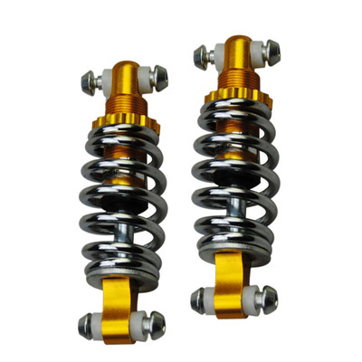 2 buc. Amortizoare spate de înaltă performanță de 125 mm pentru scuter electric pentru biciclete, amortizoare spate cu arc universale pentru bicicletă electrică