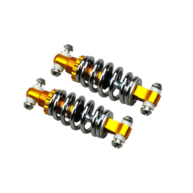 2 buc. Amortizoare spate de înaltă performanță de 125 mm pentru scuter electric pentru biciclete, amortizoare spate cu arc universale pentru bicicletă electrică