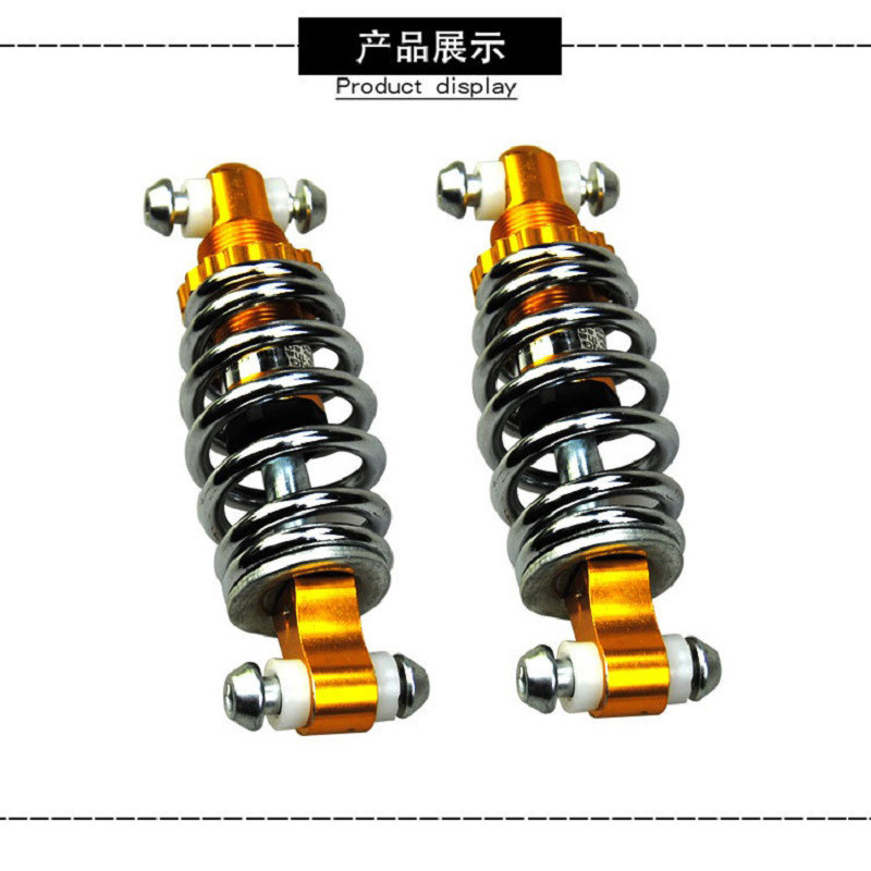 2 buc. Amortizoare spate de înaltă performanță de 125 mm pentru scuter electric pentru biciclete, amortizoare spate cu arc universale pentru bicicletă electrică