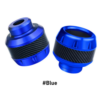 2 buc. Glisor universal pentru cadru pentru motocicletă, șurub de blocare a roții din față pentru cadru de motocicletă, glisor multicolor pentru bicicletă cu scuter