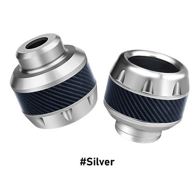 2 buc. Glisor universal pentru cadru pentru motocicletă, șurub de blocare a roții din față pentru cadru de motocicletă, glisor multicolor pentru bicicletă cu scuter