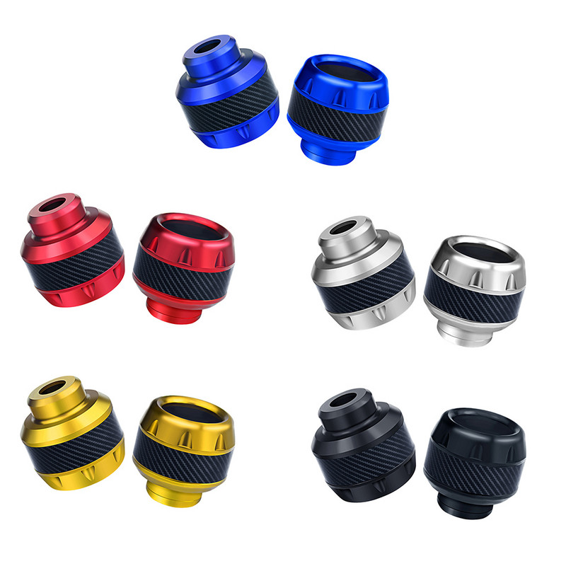 2 buc. Glisor universal pentru cadru pentru motocicletă, șurub de blocare a roții din față pentru cadru de motocicletă, glisor multicolor pentru bicicletă cu scuter