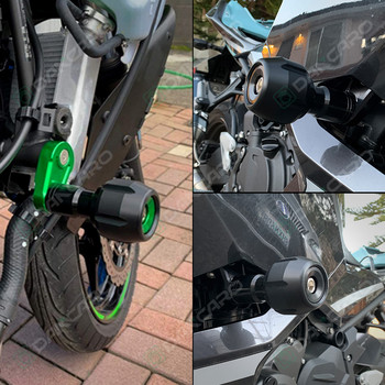 Μοτοσικλέτα Ninja400 Frame Slider Falling Bumper Protectors Crash Pad Crashguard Protector για Kawasaki Ninja 400 Z400 2016-2022