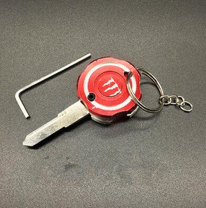 capac chei creative Aliaj de aluminiu Cheie embrion cap cheie motociclete decorare masina Modificare motocicleta Accesorii piese