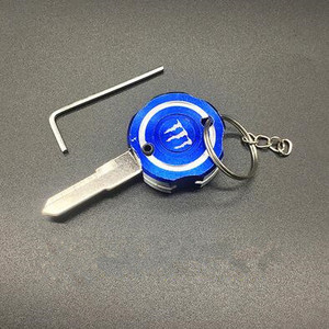 capac chei creative Aliaj de aluminiu Cheie embrion cap cheie motociclete decorare masina Modificare motocicleta Accesorii piese