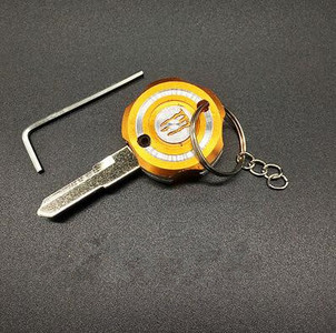 capac chei creative Aliaj de aluminiu Cheie embrion cap cheie motociclete decorare masina Modificare motocicleta Accesorii piese
