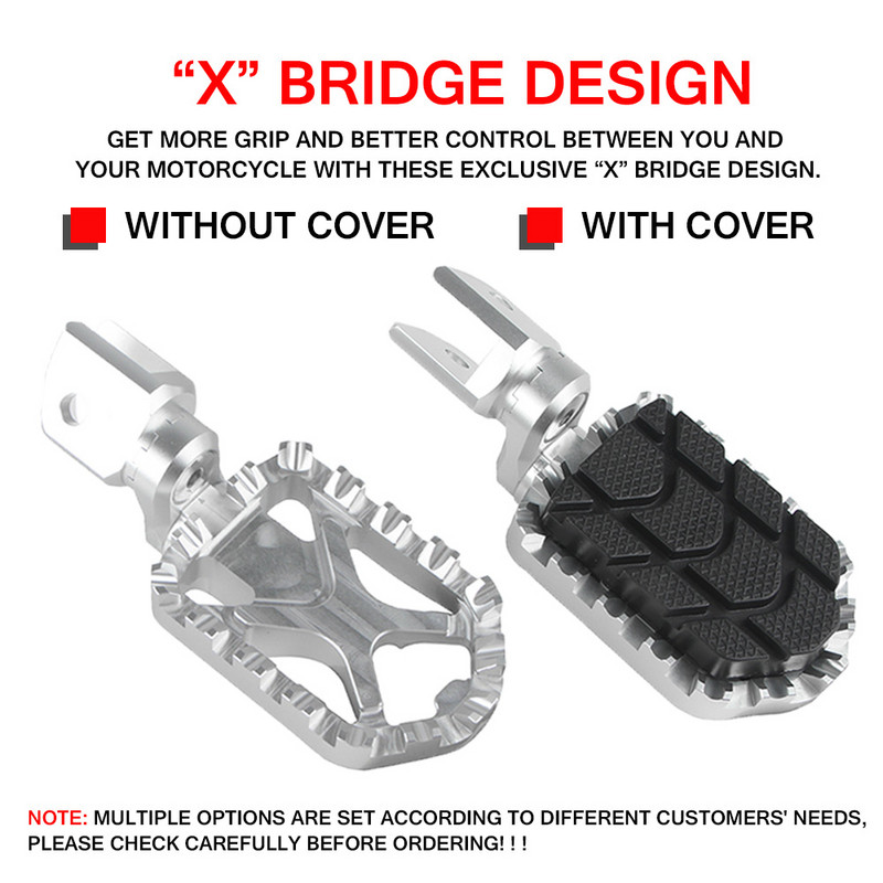 Suport pentru picioare din aluminiu lat pentru picioare Suport pentru picioare pentru motociclete pentru BMW R1200GSA R 1200 GS OC ADV GS R1200 Adventure 2005-2013