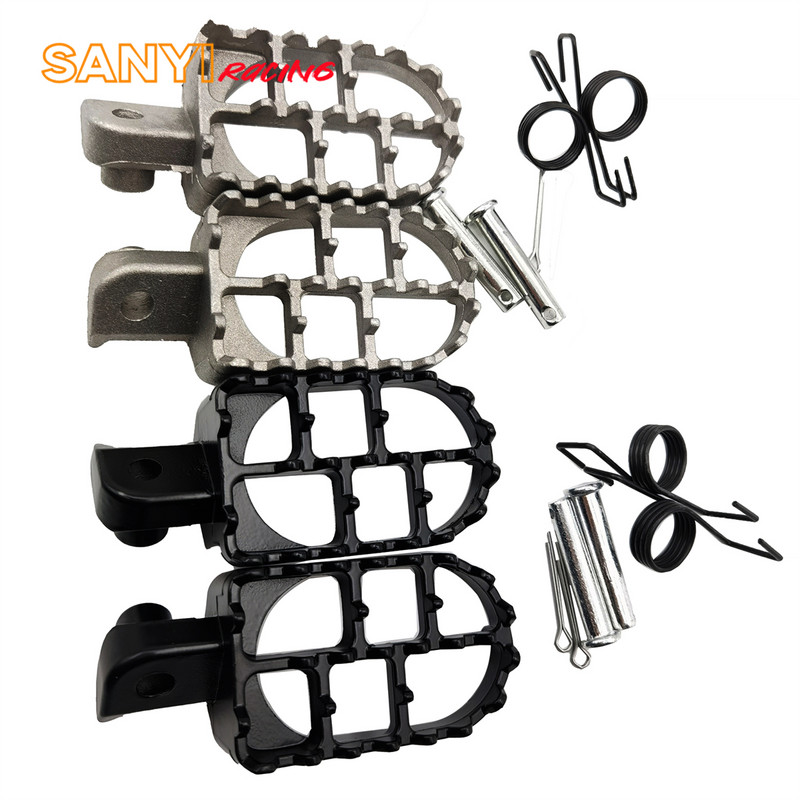 Motorkerékpár lábtartók lábtartók pedál Yamaha PW50 PW80 TW200 PW 50 80 TW 200 Honda XR50R CRF50 CRF70 CRF80 Dirt Bike-hoz