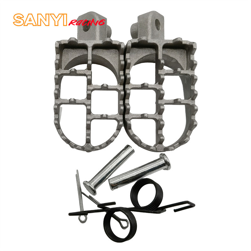 Motorkerékpár lábtartók lábtartók pedál Yamaha PW50 PW80 TW200 PW 50 80 TW 200 Honda XR50R CRF50 CRF70 CRF80 Dirt Bike-hoz