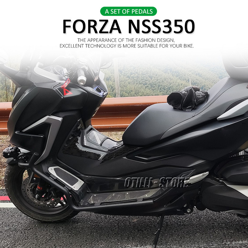 Skirta Honda Forza 350 NSS 350 NSS350 Forza350 Nauji motociklo priedai Kojos atramos kojytės pakopos pėdos kilimėlis pedalo plokštės kojos kaiščiai