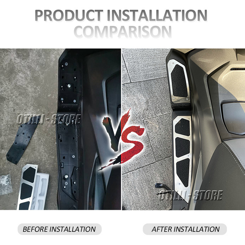 Skirta Honda Forza 350 NSS 350 NSS350 Forza350 Nauji motociklo priedai Kojos atramos kojytės pakopos pėdos kilimėlis pedalo plokštės kojos kaiščiai