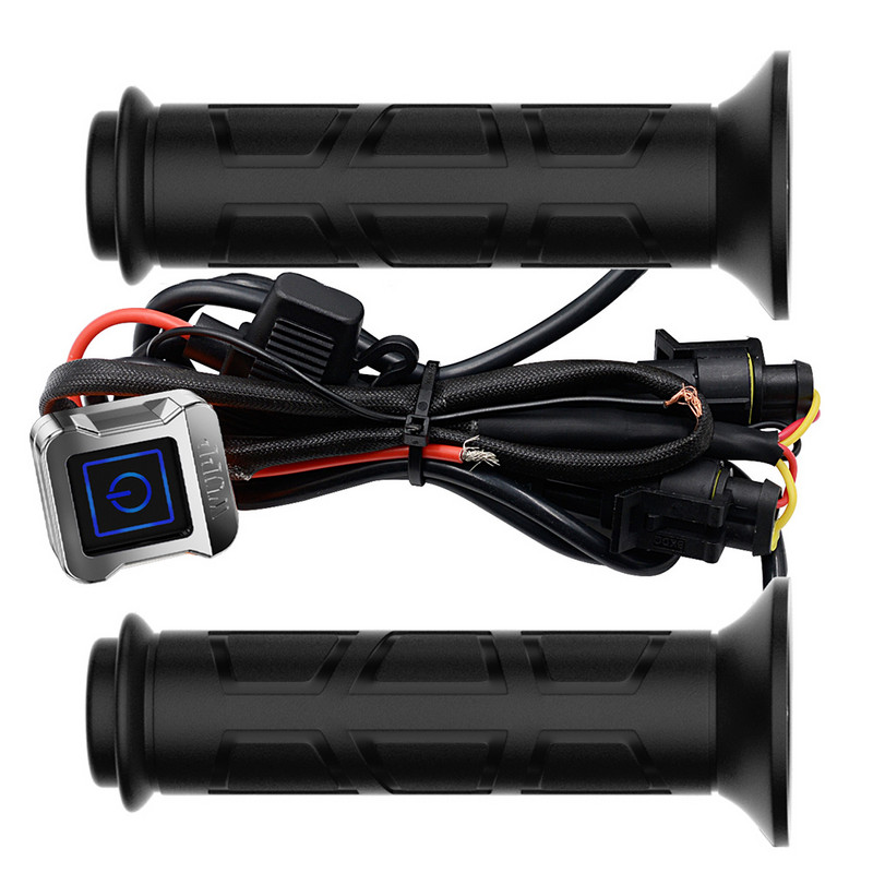 Impermeabil 12V Universal Motocicletă 22mm Mânere electrice cu încălzire caldă Încălzitoare de mâini pentru motociclete Reglați temperatura ghidonului