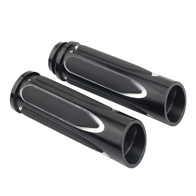 Mâner de mâner de 1" 25 mm Mâner electronic de accelerație Mânere pentru Harley Touring Street Glide Road Glide Softail Dyna FXDLS