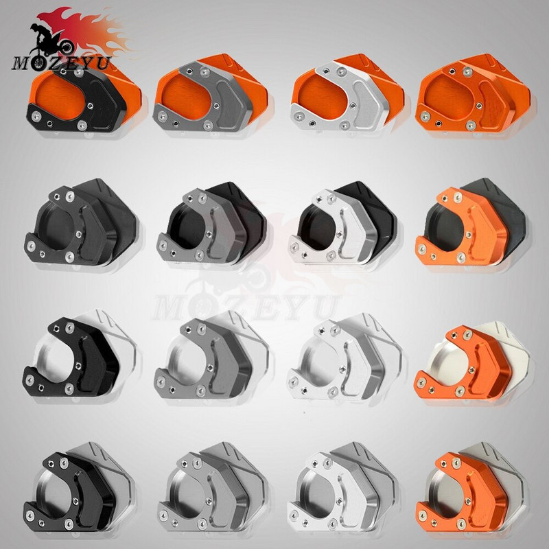 Pentru Husqvarna 701 Enduro 2016 2017 2018 Suport lateral pentru motociclete Mărire suport placa de extensie suport-tampoane de extensie Piese