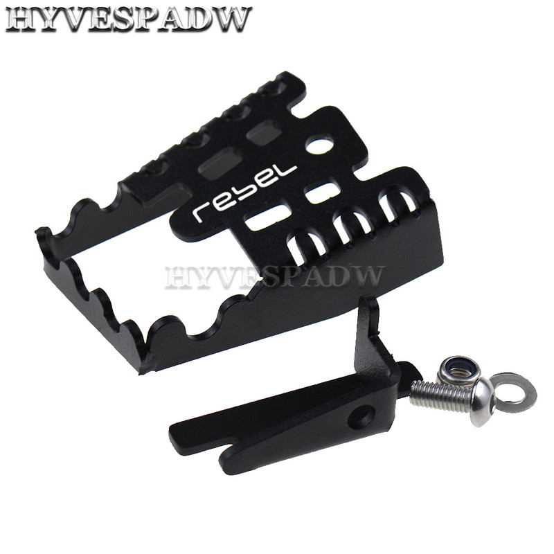 Pentru Honda Rebel500 Rebel300 CMX500 CMX300 Rebel CMX 500 300 Accesorii motociclete Pedale antiderapante Pedale de frana