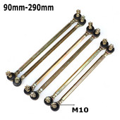 1 pereche 90mm-290mm M10 Tijă ax de direcție cu articulație sferică pentru tijă de legătură pentru modificarea kartului cu 4 roți ATV Quad 50cc-250cc M10