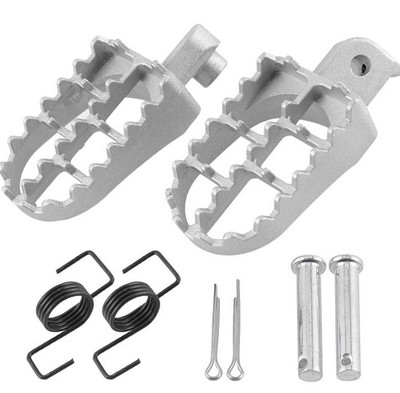 Pedale pentru picioare Adeeing pentru Yamaha TW200 PW50 PW80 Pit Dirt Bike SSR SDG Suporturi pentru picioare Set de cuie pentru picioare pentru Honda XR 50 XR70 Pitr30