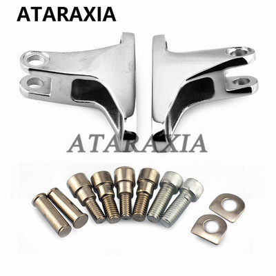 Suporturi pentru motociclete Pedală Suport pentru picioare pentru pasager din spate Suport pentru picioare Suport pentru picioare pentru Harley Touring Road King Street Glide 1993-2022 2021