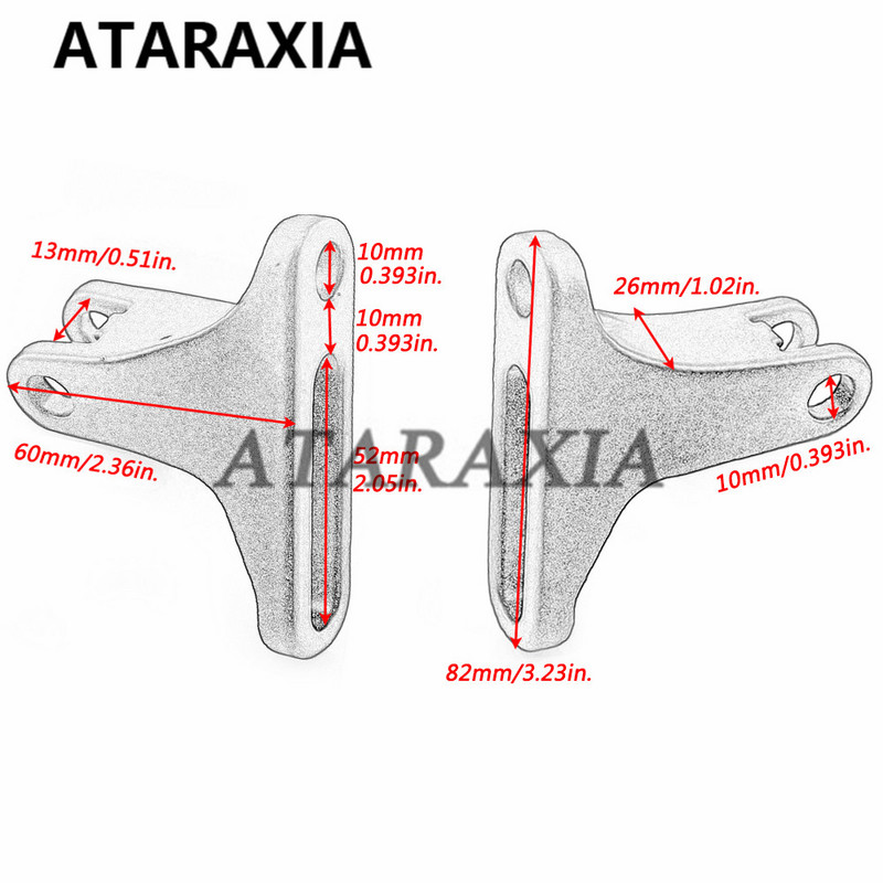 Suporturi pentru motociclete Pedală Suport pentru picioare pentru pasager din spate Suport pentru picioare Suport pentru picioare pentru Harley Touring Road King Street Glide 1993-2022 2021